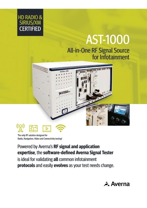 オールインワンRF信号発生器 AST-1000