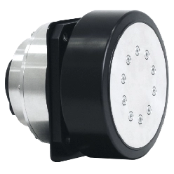 AGV/AMR向け『減速機付き薄型ホイールドライブユニット』