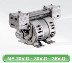 Vacutronics社製 無油式小型搖動ピストンドライポンプ MPシリーズ MP-20V／30V／36V