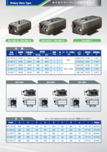 Vacutronics 無油式ロータリー ドライポンプ DV-25V-S 《オイルフリーベーン式真空ポンプ》