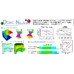 3D希薄流体解析ソフトウェア DSMC-Neutrals