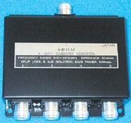 ローパワー4分配器(合成器) 4D8025N