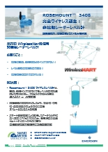 リーフレット 非接触レーダーレベル計 ROSEMOUNT 3408