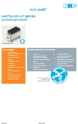 気体用インテリジェントポンプ MPG75-21KPV-XT データシート