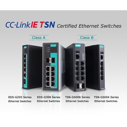 CC-Link IE TSN Class B対応 産業用TSNスイッチ TSN-G5008／G5004シリーズ