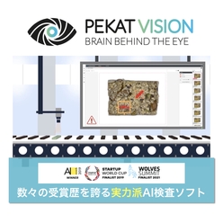 AI外観検査ソフトウェア PEKAT VISION