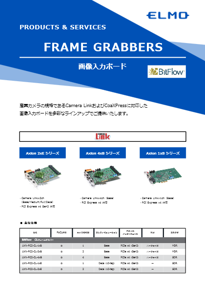 BitFlow社製画像入力ボード