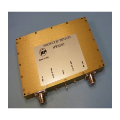 RFパワーモジュール MWAL01 出力:200W／周波数:2～30Mhz／利得:55dB／Vdd:24V