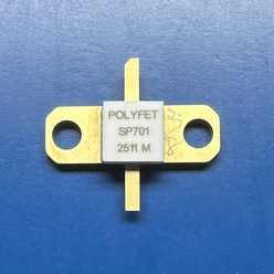 RFパワーVDMOSトランジスタ SP701 出力：25W／周波数：500MHz／利得：10dB