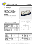 RFパワーモジュール MCCQ04