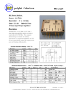 RFパワーモジュール MCCQ21