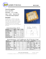 RFパワーモジュール MSCQ01