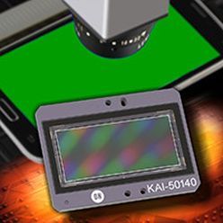 50メガピクセルCCDイメージセンサ KAI-50140