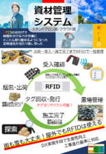 RFID(ICタグ)を利用した資材管理システム