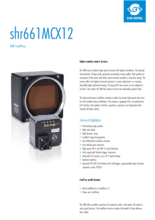 CoaXPress高解像度カメラ　shr661MCX12