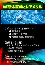半導体市場向けレアメタル/特殊材料
