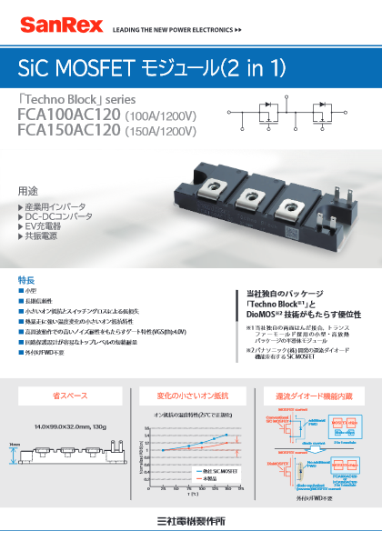 SiC MOSFETモジュール