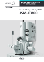 日本電子株式会社　JSM-IT800 電界放出形走査電子顕微鏡