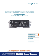 微小信号計測用 電流アンプ/電圧アンプ/フォトレシーバ