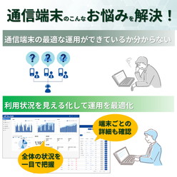 通信環境の管理／制御サービス＋F MDM LiNK