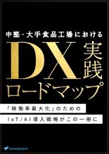 資料 中堅・大手食品工場におけるDX実践ロードマップ