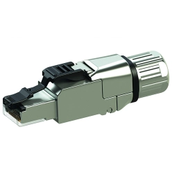 MFP8-IE RJ45 シールドプラグ T568B Cat.8.1