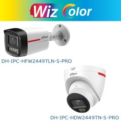Dahua社製ネットワークカメラ WizColorシリーズ DH-IPC-HFW2449TLN-S-PRO／DH-IPC-HDW2449TN-S-PRO