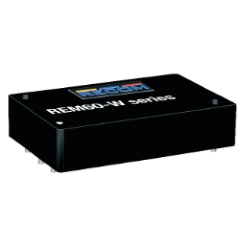 医療グレード60W DC／DCコンバータ REM60シリーズ