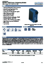 DINレール冗長モジュール RACPRO1-RD