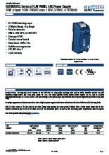 ビルオートメーション機器向け 90W DINレール電源装置 REFIN2U-S90／CL