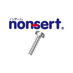 樹脂用タッピンねじ ノンサート(nonsert)