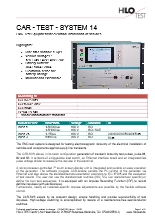テストシステム CAR SYS 14