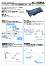 LowProfile対応 4軸モーションコントロールボード MC8543PeL