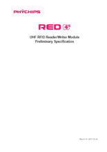 UHF帯RFIDリーダーライター用モジュール RED4S