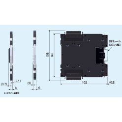 ビルディング方式 超薄形変換器 M60シリーズ