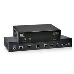 PoE対応HDMI 4K延長分配器 ET-H4T4100／H4R1100