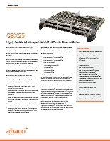 イーサネットスイッチ GBX25
