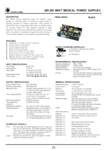 AC-DCスイッチング電源 PM300シリーズ