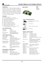AC-DCスイッチング電源 PM301シリーズ
