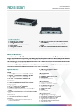 NDiS B361(データシート)　スリムなファンレスデジタルサイネージプレイヤ