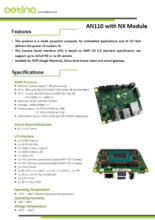Nvidia Jetson AGX XavierNX／Nano用 キャリアボード AN110