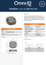 Omni-ID社 金属対応UHFタグ Exo750