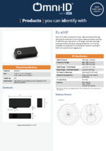Omni-ID社 小型非金属専用UHFタグ Fit400P