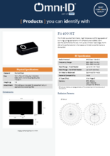 Omni-ID社 耐熱金属対応UHFタグ Fit400HT
