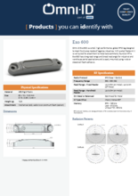 Omni-ID社 金属対応UHFタグ Exo600
