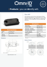 Omni-ID社 金属対応UHFタグ Exo400HT