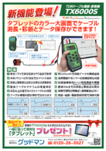 TDRケーブル診断・測長機 TX6000S