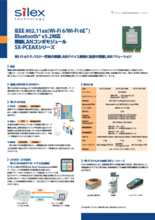 IEEE 802.11ax(Wi-Fi 6／Wi-Fi 6E) Bluetooth v5.2対応 無線LANコンボモジュール SX-PCEAXシリーズ