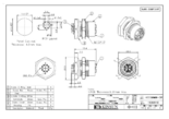 ケーブル付き・M12 Xコードコネクタ