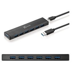 USB3.0対応7ポートハブ JUH377